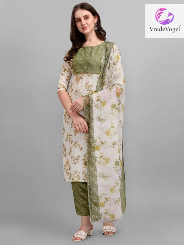 Vredevogel Aarvi Beautiful Printed Readymade Salwar 